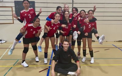 U15F1 – championne du tournoi d’automne
