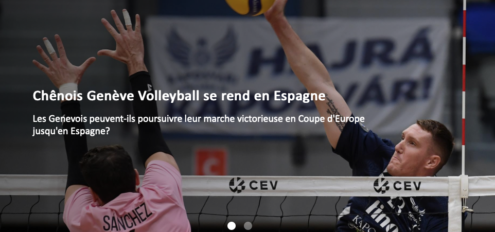 Chênois Genève Volleyball se rend en Espagne
