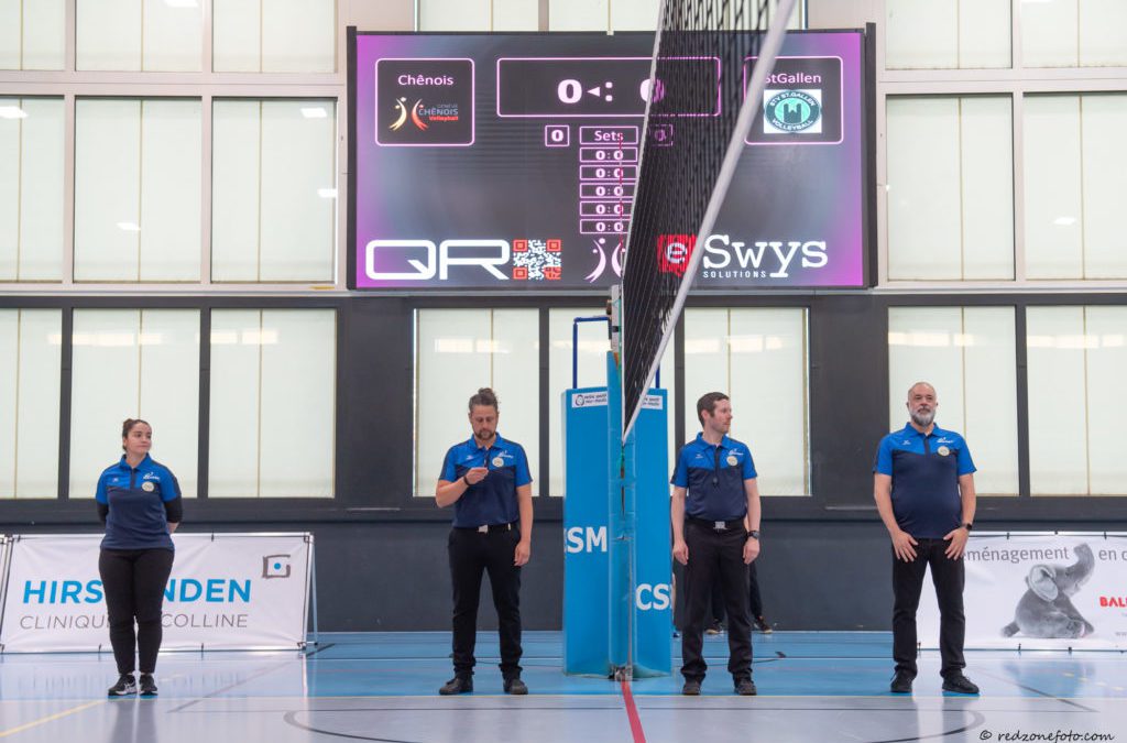 Chênois et Helio Sanchez matent St-Gall