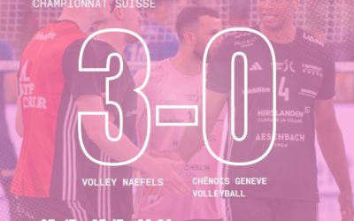 Chênois échoue au pied du podium